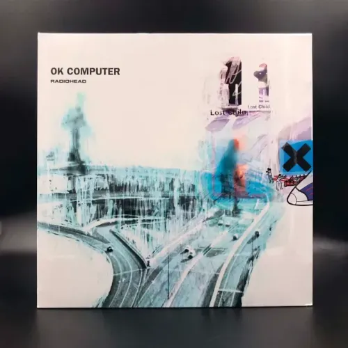 Radiohead Ok Computer Vinil 2 Lps Capa Dupla 1997 Como Novo