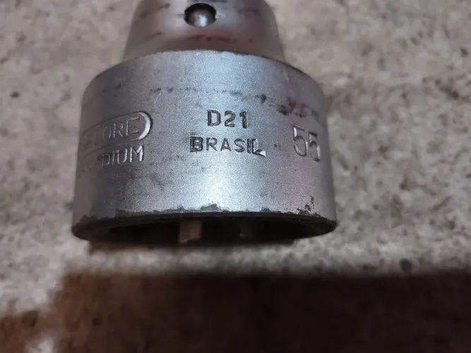 Soquete estriado 55 encaixe 1" gedore