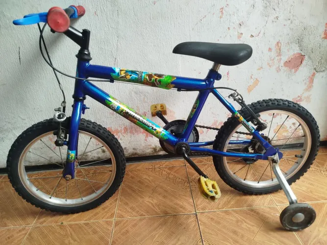 Bicicleta masculina infantil aro 16