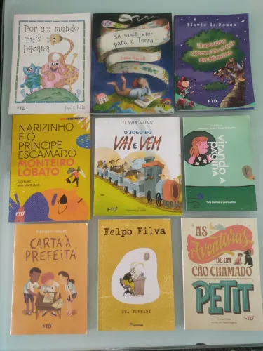 Livros literário variados