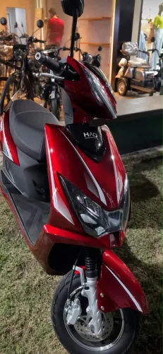 Moto elétrica HAO Conquest 1000w - Única dona - Baú - Seguro Porto Seguro