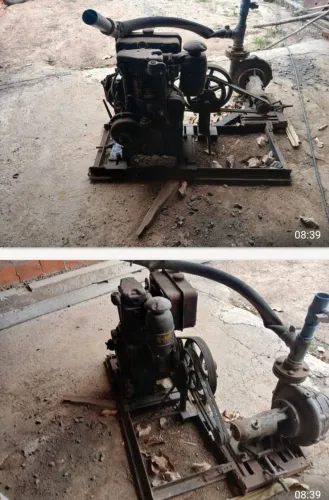 Motor Agrale 12 CV com bomba aclopada