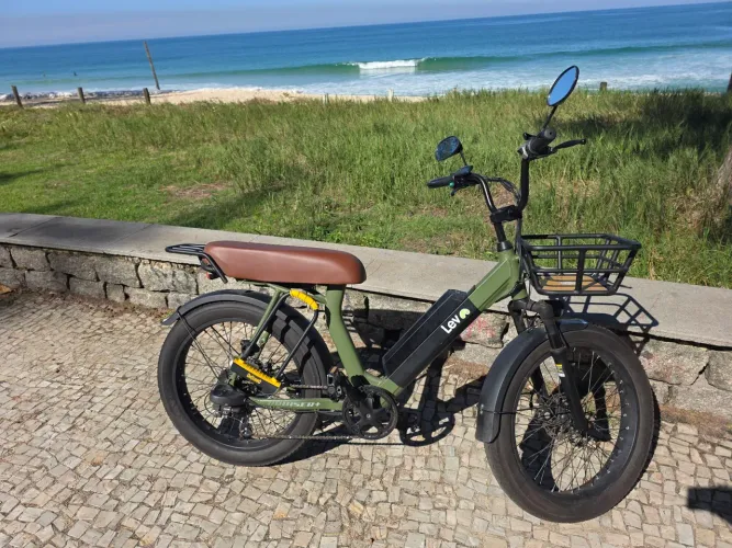 Bicicleta Elétrica LEV Cruiser Plus+ Aro 24