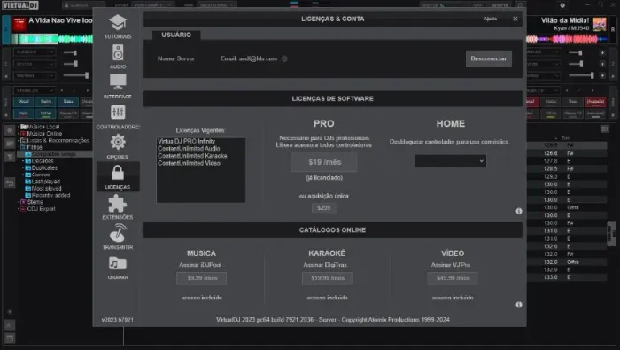  Virtual DJ Pro Infinity 2023