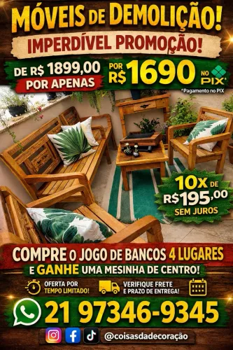 Jogo de bancos
