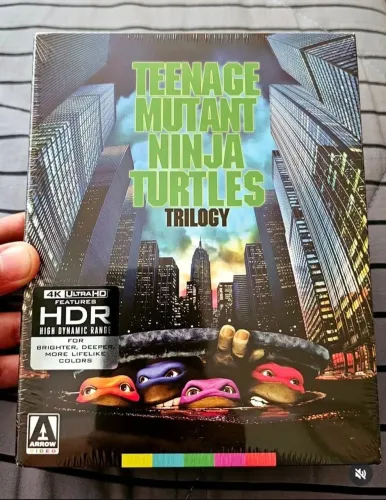 BOX TARTARUGAS NINJA 4K COLLECTION