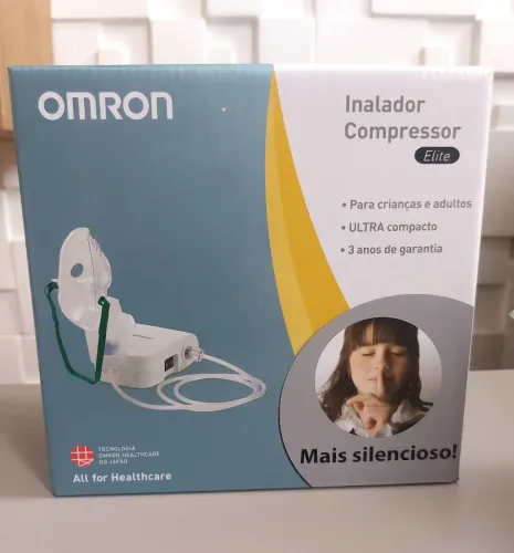 Inalador e Nebulizador Compressor Omron Elite