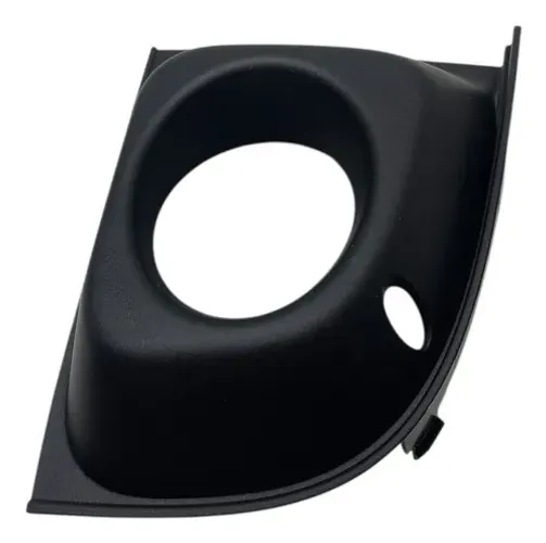 Moldura Farol Milha Lado Direito Fiat 500 2013 2017 Original Preto Direito