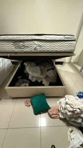 Baú casal Sleep Flex ? só a base, sem colchão