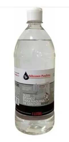 Oléo de Maquina Branco 1 litro - Silicone Paulista