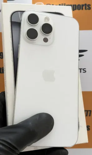 Iphone 16 Pro Max 256Gb Branco Seminovo Perfeito