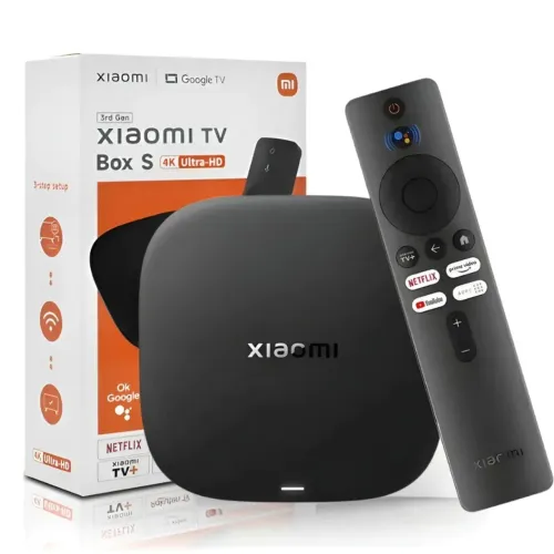 Mi Box S Tv Xiaomi 3a Geração 32gb 4k