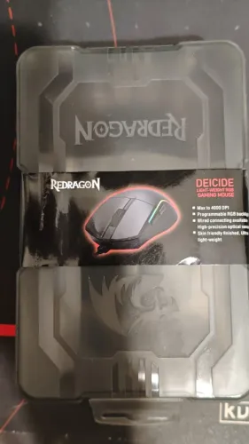 MOUSE GAMER REDRAGON DEICIDE RGB 4000 DPI - M816-RGB