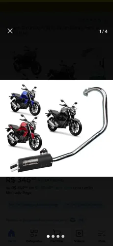 Vendo cano da fz15 usei só uma vez 