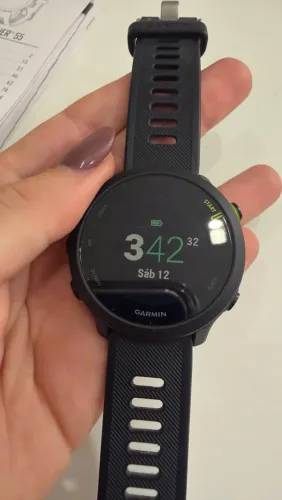 Garmin Forerunner 55 Preto Original com Nota Fiscal