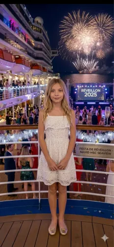 Vestido branco infantil renda TAM 6 Fanyland