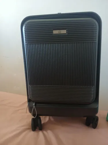 Mala de Bordo Sechi Rígida Preta (10kg) - Estado de Nova / Sem Riscos!