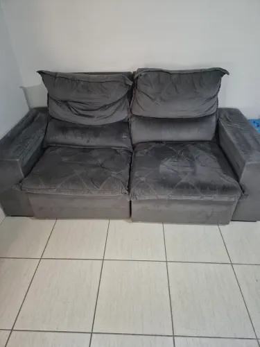 Sofá retrátil 3 lugares