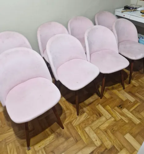 Cadeira rosa