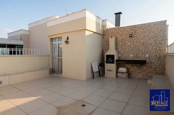 Cobertura 2 quartos, 96m², 1 vaga livre e coberta, com espaço gourmet, no Maria Virgínia.