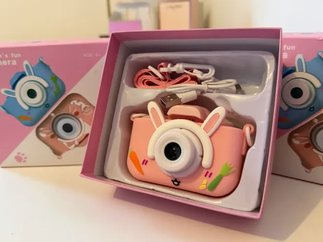 Câmera fotográfica infantil 