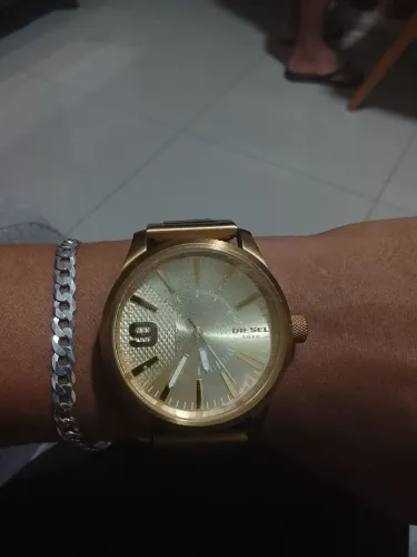Relógio de luxo ouro DIESEL