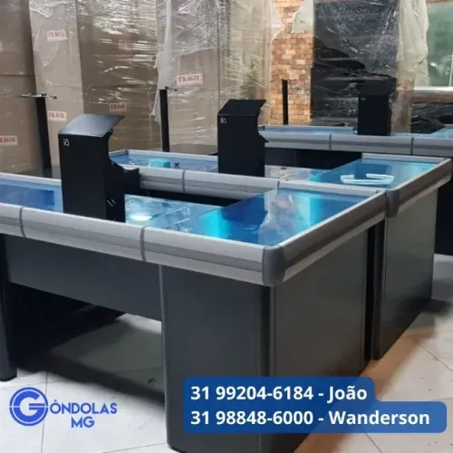 Checkout 2,00m caixa comercial