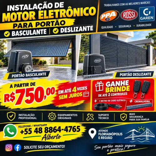 instalação, concerto de portão eletrônico