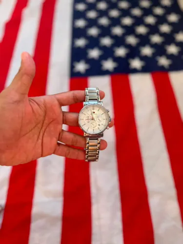 Relógio Tommy Hilfiger Masculino Prata Original - Estilo Premium