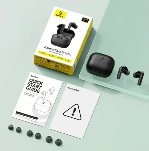 Fone Baseus EP-10 + BT 6.0 + NC
