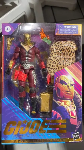Destro Profit Director - GI Joe/Cobra - Action Figure - NOVO