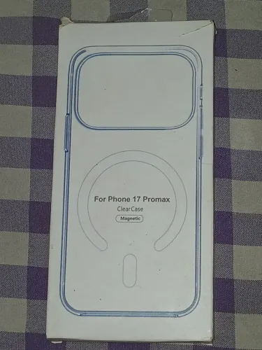 Capa Transparente Magnética para iPhone 17 Pro Max - Nova