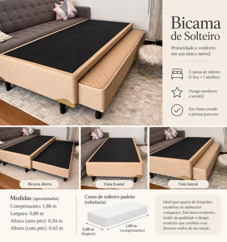 Cama box - bicama