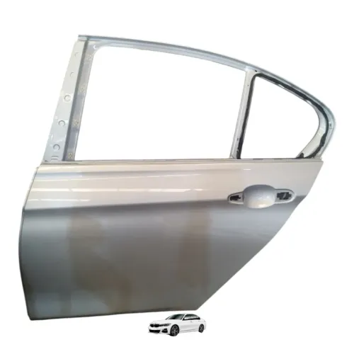 Porta Bmw 318i 320i 328i 2013 A 2018 Traseira Esquerda Traseira Esquerda Prateado