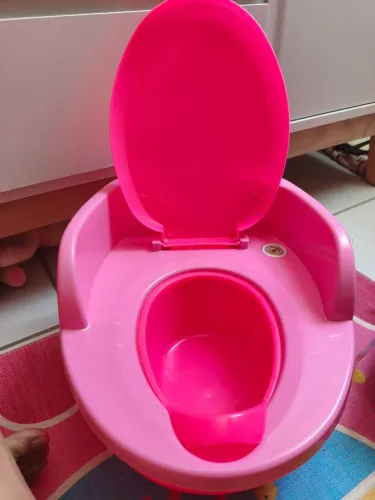Penico troninho para menina