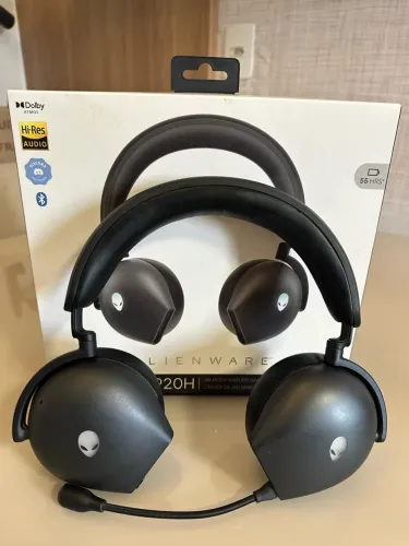 Headset alienware 920h sem fio tri molde