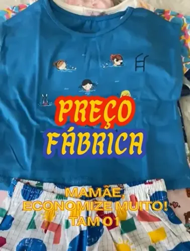 COMBO ROUPA INFANTIL ATACADO PARA REVENDA
