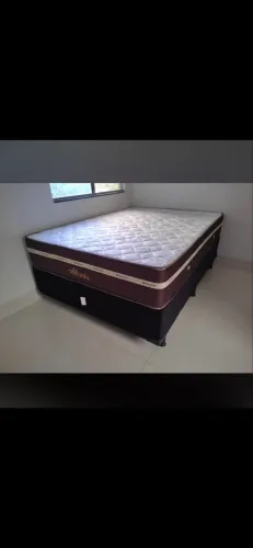 Cama box casal d28 semi ortopedica entregamos