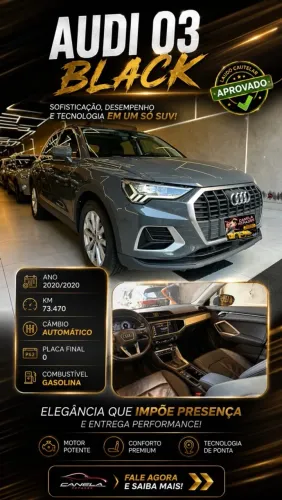 Audi Q3 Audi Black ED. 1.4 TFSI Flex S-tronic 5P 2020