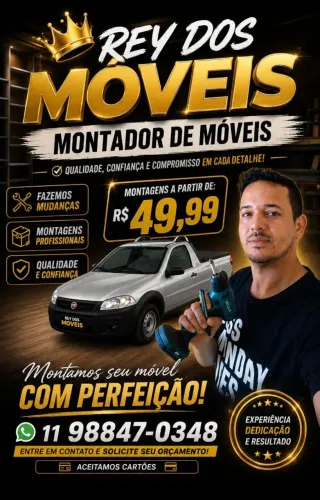 Montador de móveis e marido de aluguel