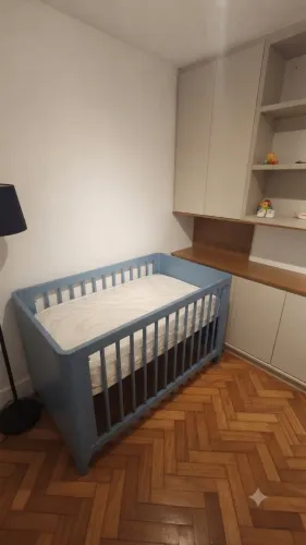 Berço Quater 3 x 1 berço, mni- berço e cama
