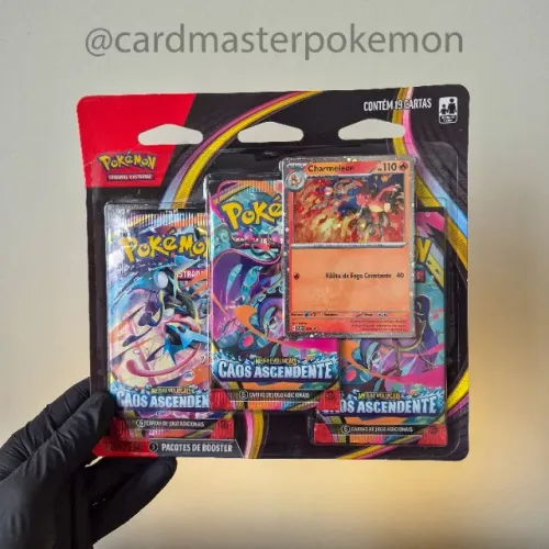 Blister Triplo de Caos Ascendente (Cartas Pokémon)