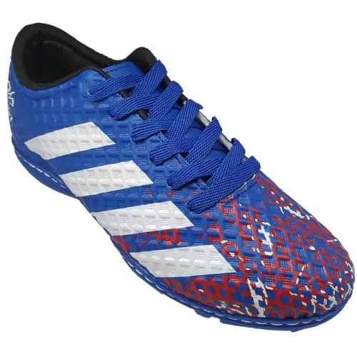 Chuteira Society Futebol de Grama Sintética Runway Azul 2080SA
