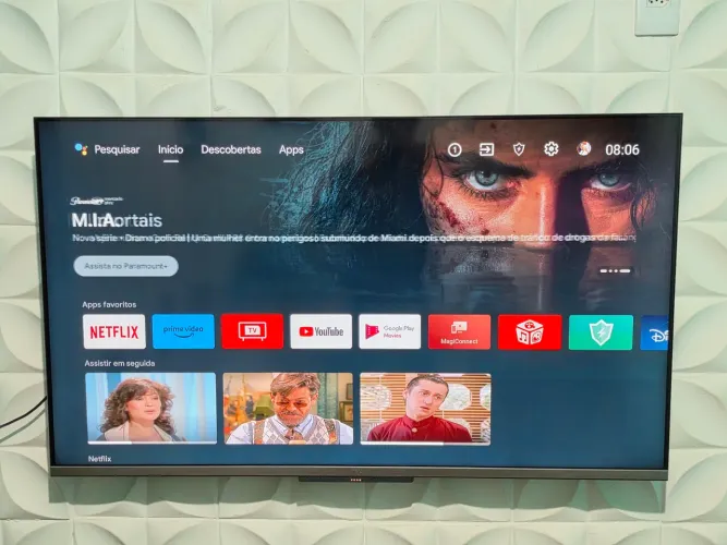 Vendo tv SEMP TCL 50pl smart ultra HDR 4k lançamento 2022 tela com borda infinita etc...