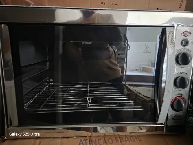 forno elétrico luxo premyum inox 65 l 3.0