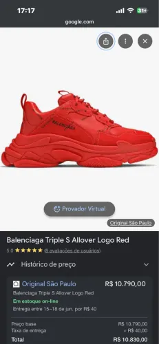Vendo tênis sapato original