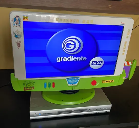 Tv buzz + dvd gradiente