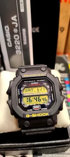 Relógio Casio G-Shock KING GXW-56-1B Solar Rádio SEM USO RARO