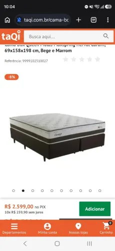 Cama box Queen