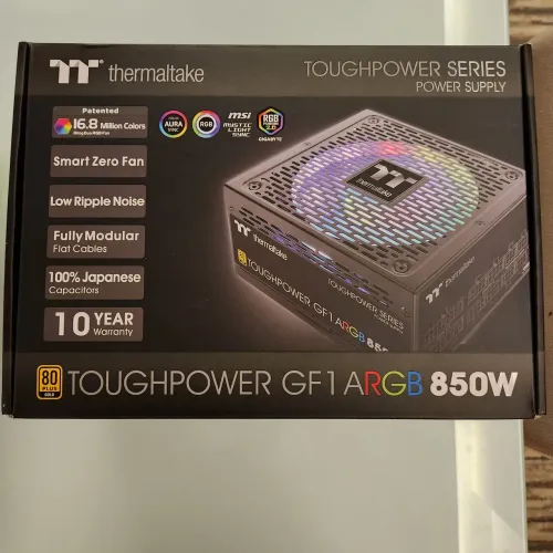 Fonte ATX Thermaltake ToughPower ARGB 850 W